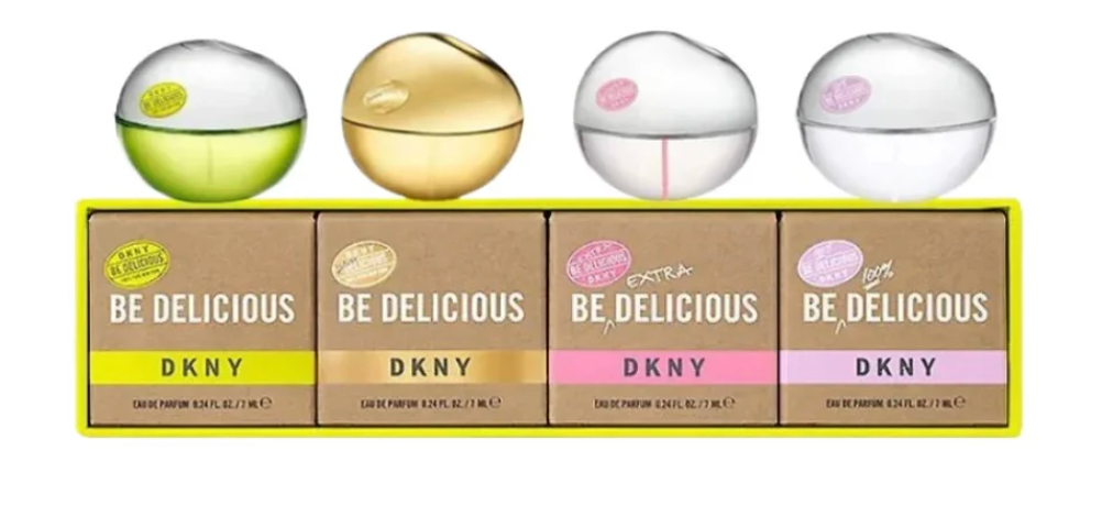 DKNY Be Delicious Mini Set 4x7ML Women gift set