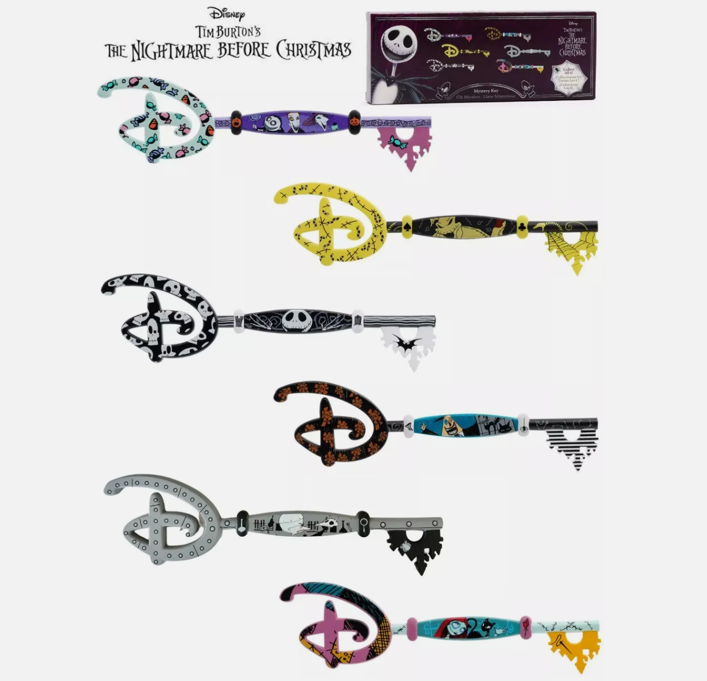 Disney The Nightmare Before Christmas Mystery Collectible Key