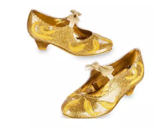 Disney Store Beauty & the Beast Belle Costume Shoes Girls