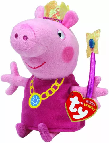 Beanies Peppa Pig Princess Peppa Soft Toy