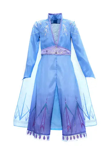 Disney Store official Elsa Travel Costume For Kids girls