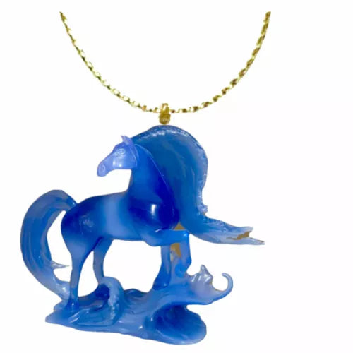 Frozen 1 Nokk Blue Ice Elsa Horse PVC Ornament Figure Figurine