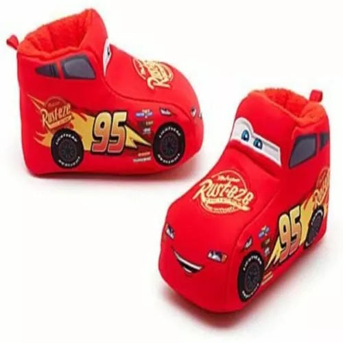 Lightning McQueen Warm Shoes, Slippers For Kids