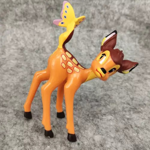 Disney Thumper deer Bambi with flowerfigure figurine cake topper