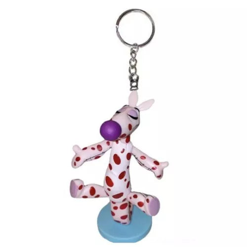 Tigger in Polka Dots Key Ring Keychain Figure Figurine