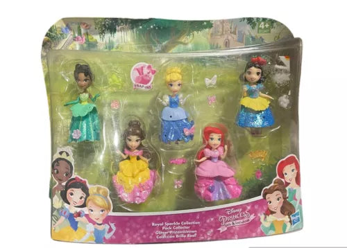 Disney PRINCESS Little Kingdom Ariel Belle Tiana Snow W, Dress up set Magiclip