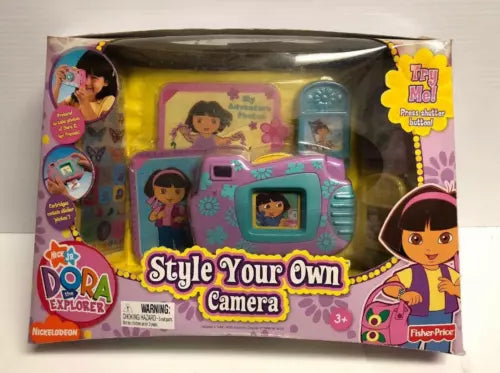 DORA THE EXPLORER STYLE YOUR OWN CAMERA IN BOX