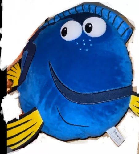 Disney Store Finding Dory Fish Big Face Pillow Cushion Dory
