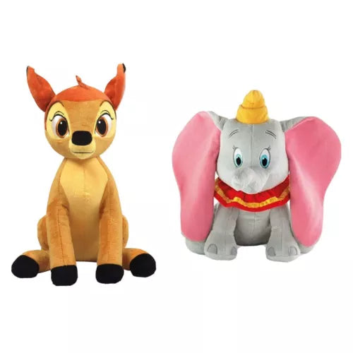 Dumbo Flying Elephant & Bambi Deer Kohl's Plush Soft Doll