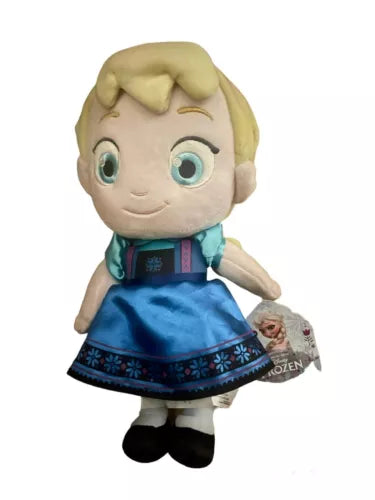 Disney store official Frozen Elsa Toddler soft plush doll