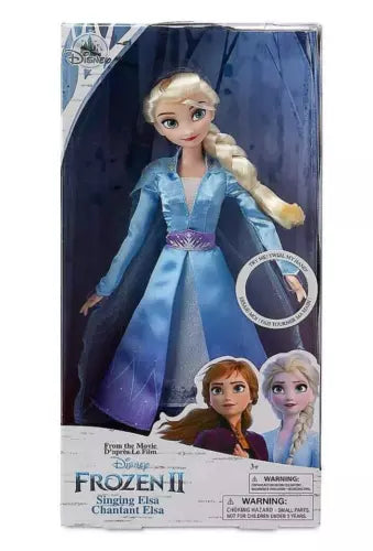 Disney Store Official Frozen 2 Singing Doll Princess Elsa