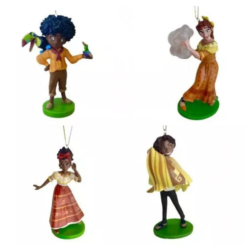 Encanto Pepa Antonio Camilo Dolores 4pc PVC Ornament