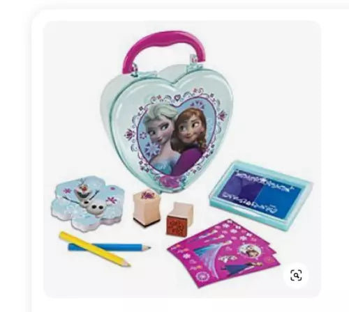 FROZEN ANNA ELSA CREATIVITY STAMP ART SET