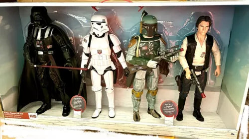 Disney Store official Star wars 12" action figure gift set