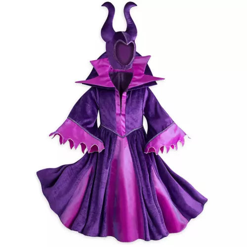 Disney Store official Maleficent Costume For Kids Girls