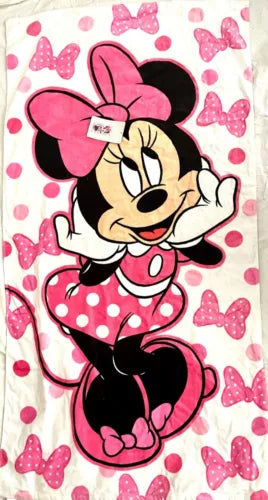 Disney Store original Minnie Mouse Beach Bath Bath Towel
