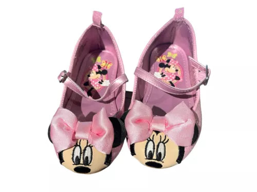 Disney Store official Minnie Mouse Baby Light Pink Costume Shoes