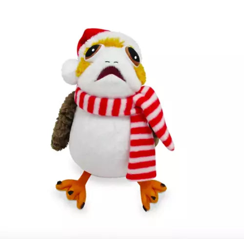 Disney Store Authentic Porg Holiday Cheer Christmas