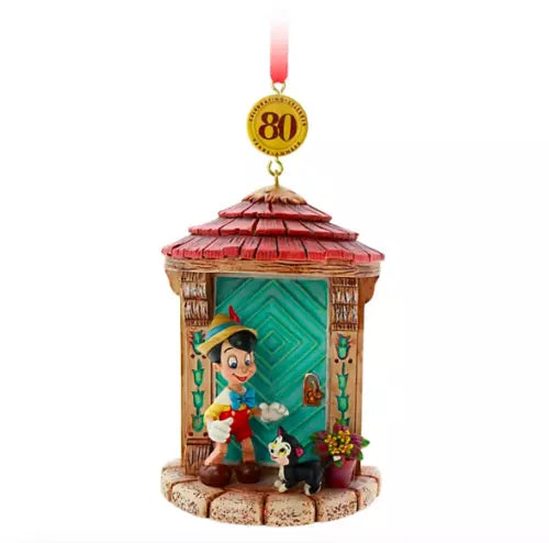 Disney Store Pinocchio Figaro Legacy Hanging Ornament