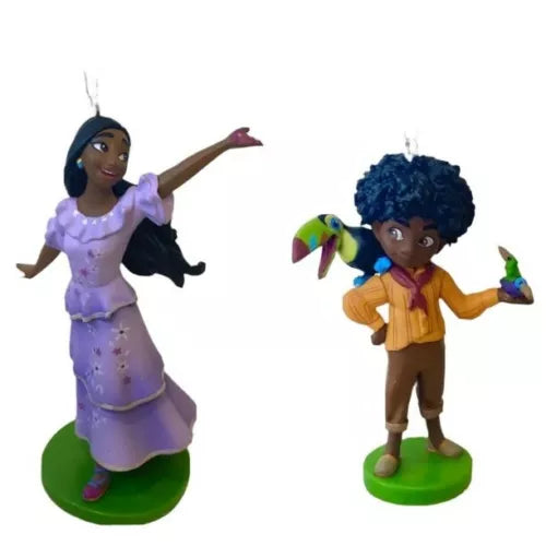 Encanto Antonio Madrigal & Isabela Set PVC Ornament