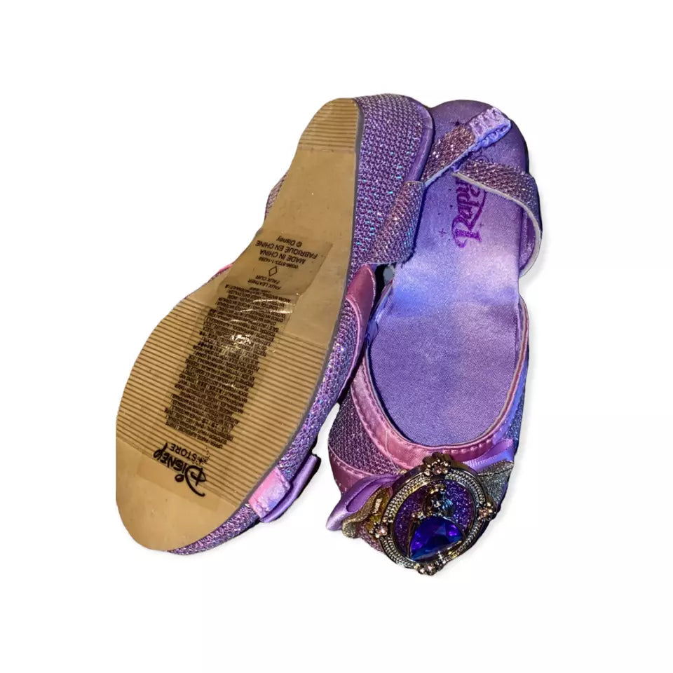 Disney Store official Princess Rapunzel Costume Purple Kids Girl Shoes