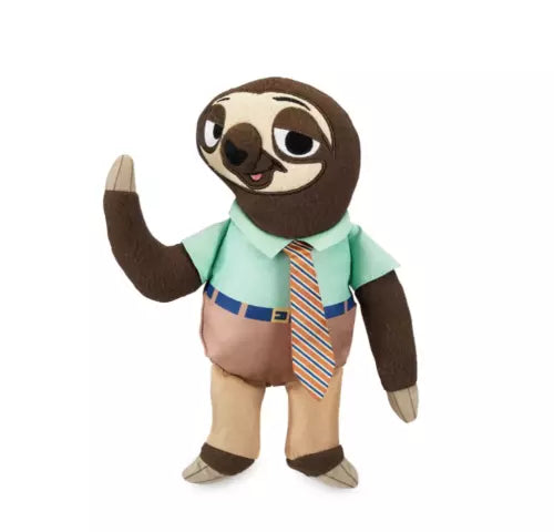 Disney Store Official Flash Slothmore Small Soft Plush Toy