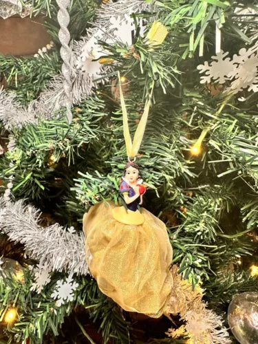 Disney Princess Snow White Figurine Holiday Christmas Tree Hanging Ornament