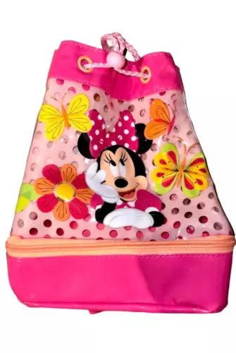 Disney store Minnie Mouse summer Beach bag backpack for girls kids Pink