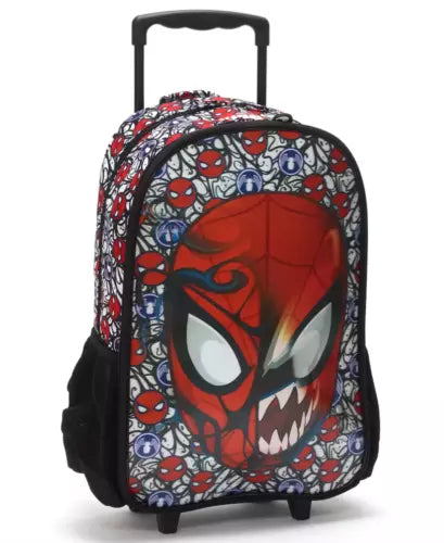 Disney Store Authentic Spider Man & Venom Lenticular Trolley Backpack Kids