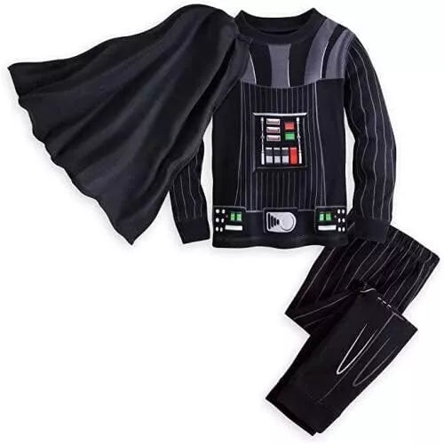 Disney Store Little Boys Deluxe Darth Vader Pyjama costume