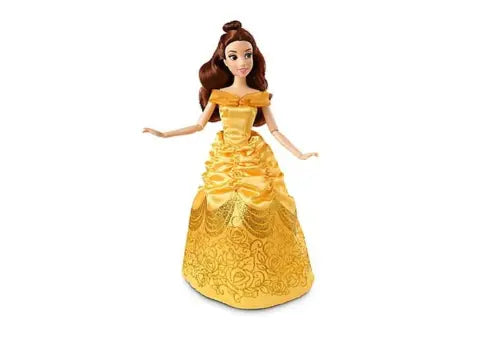 Disney Store Original Princess Belle Classic Glitter Doll Barbie