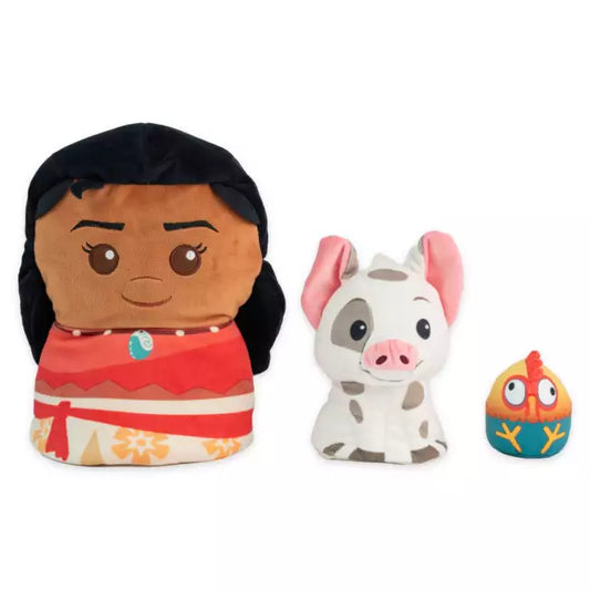 Disney Store Moana Nested Soft Toy Set