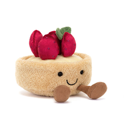 Jelly Cat Fleurette Tarte Aux Fraises Amuseables