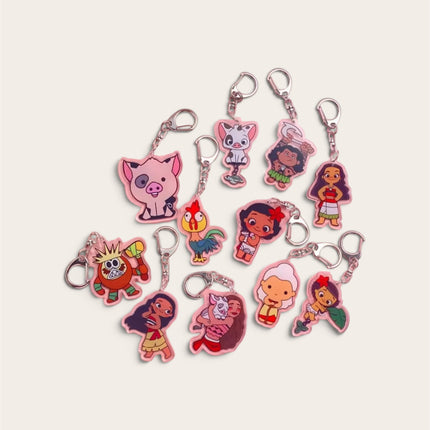 Moana Key Ring Holder Gift Set