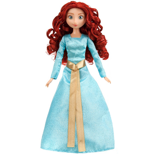 DISNEY BRAVE CLASSIC DOLL MERIDA IN LIGHT BLUE DRESS