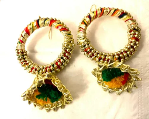 Flower Gota Bridal Mehndi Wedding bollywood Jewelry