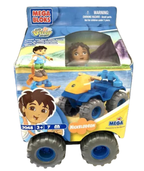 Nickelodeon Go Diego Go Mega bloks buildable land water rescue