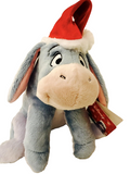Disney Winnie the Pooh's Eeyore Christmas holiday soft plush doll toy