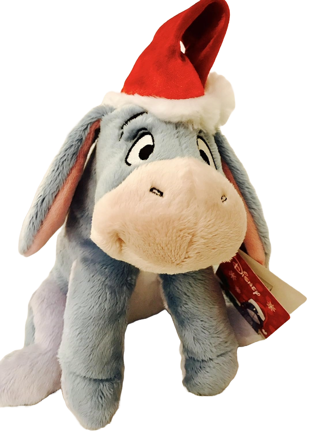 Disney Winnie the Pooh's Eeyore Christmas holiday soft plush doll toy