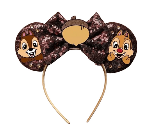 Chip & Dale Halloween Headband