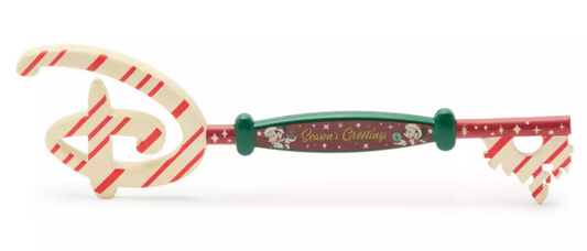 Mickey and Minnie Mouse Christmas Collectible Key 2025
