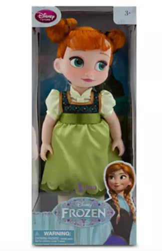 Disney Store original Frozen Anna Animators Collection Toddler Doll Toy