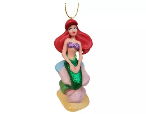 Disney Ariel Little Mermaid Princess Figurine Holiday Christmas Tree hanging