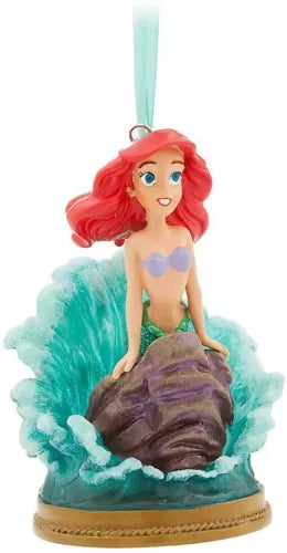 Disney store Little Mermaid Ariel Singing Sketchbook Ornament