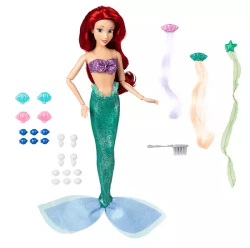 Disney Store Ariel Hair Play Doll