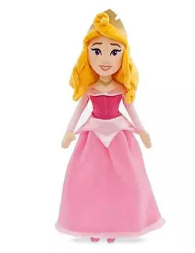 Disney Store official Sleeping Beauty Aurora soft plush doll toy