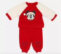 Disney Store Mickey Mouse Vintage Christmas Baby Top and Bottoms