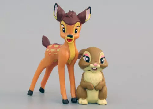 Disney Thumper Miss bunny & Bambi figure figurine cake topper