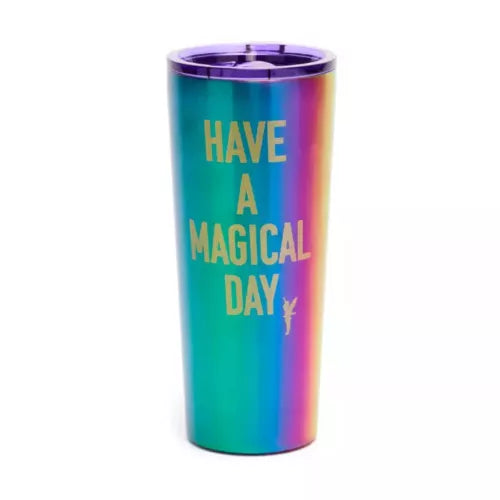 Walt Disney World TInker Bell Have A Magical Day Stainless Steel Travel Tumbler