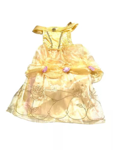 Official Disney Store Princess Belle Costume Dress Gown